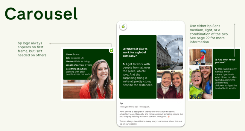 People story social example